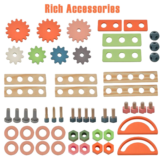 Kids Play Tool Workbench with Complete Tool Set & Realistic Accessories
