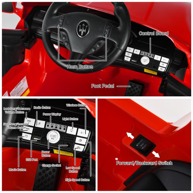 12V Electric Kids Ride-On Car for Boys and Girls Ages 3+