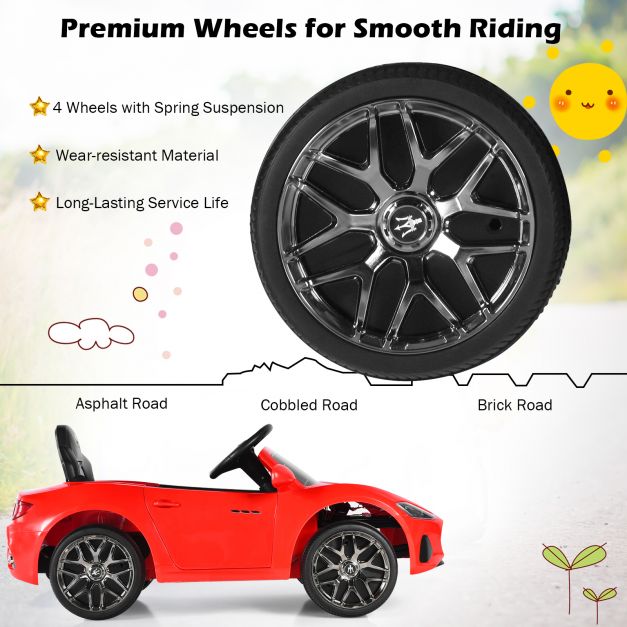 12V Electric Kids Ride-On Car for Boys and Girls Ages 3+