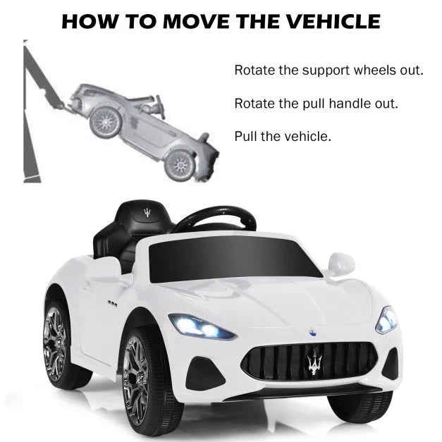 12V Electric Kids Ride-On Car for Boys and Girls Ages 3+