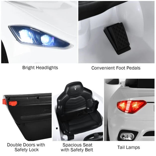 12V Electric Kids Ride-On Car for Boys and Girls Ages 3+