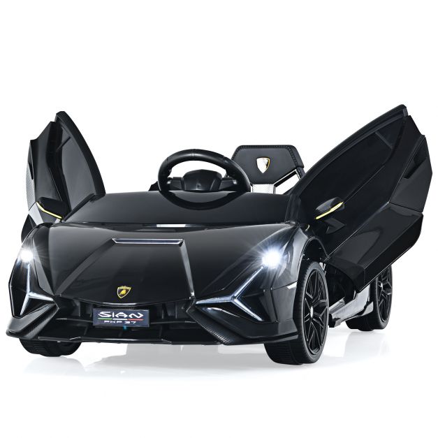 12V Battery-Powered Electric Ride-On Vehicle with Remote Control and LED Lights