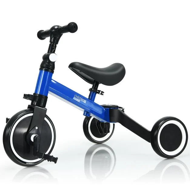 Balance Bike to Trike Convertible for 1-4 Year Old Kids