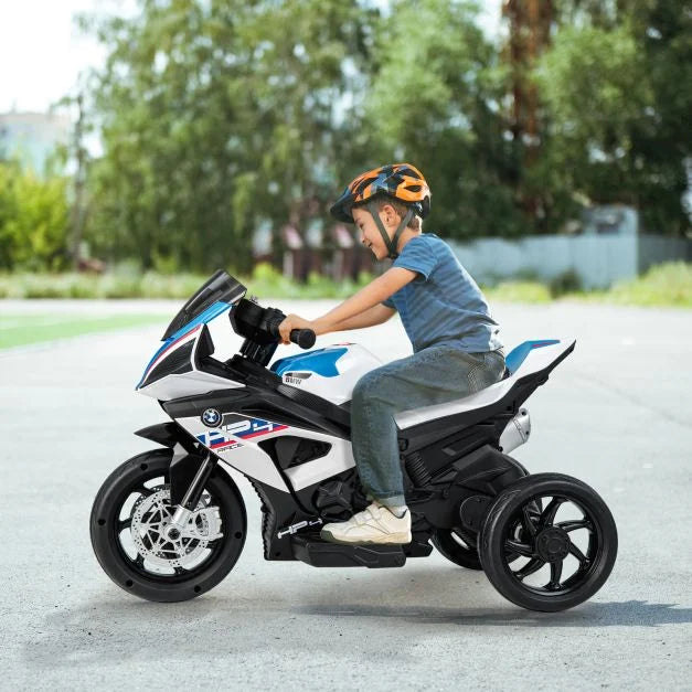 Kids 12V Ride-On Motorcycle with Headlight & Music