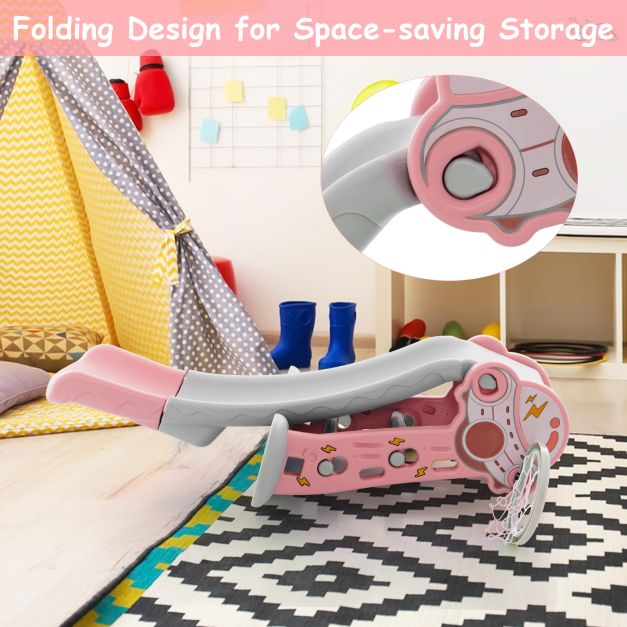 3-in-1 Indoor Slide with Basketball Hoop and Mini Basketball for Kids’ Active Play