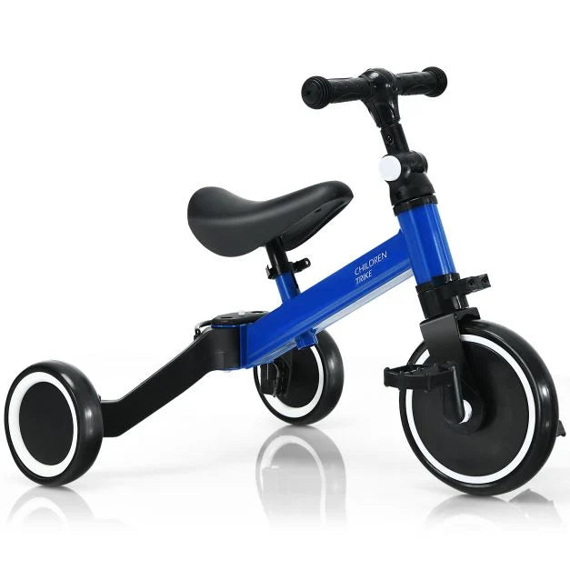 Balance Bike to Trike Convertible for 1-4 Year Old Kids