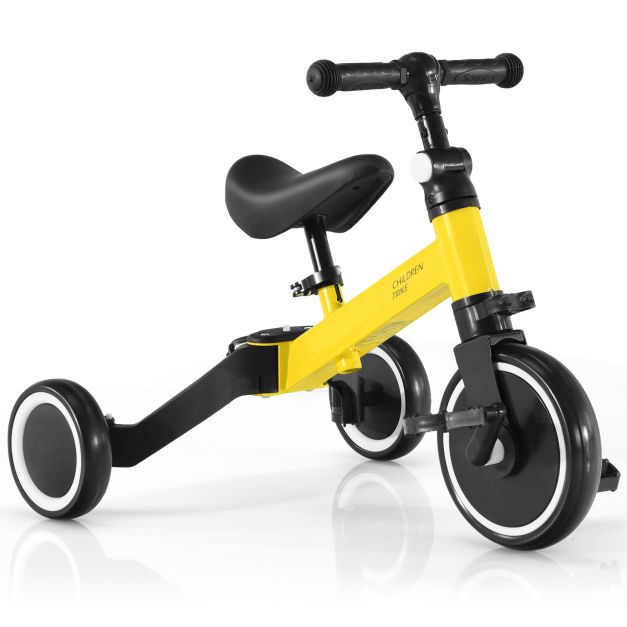 Balance Bike to Trike Convertible for 1-4 Year Old Kids