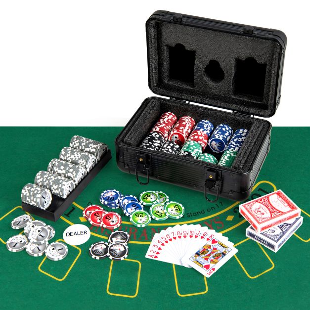 Texas Hold’em Poker Chip Set 300 Pieces – Casino Game Chips
