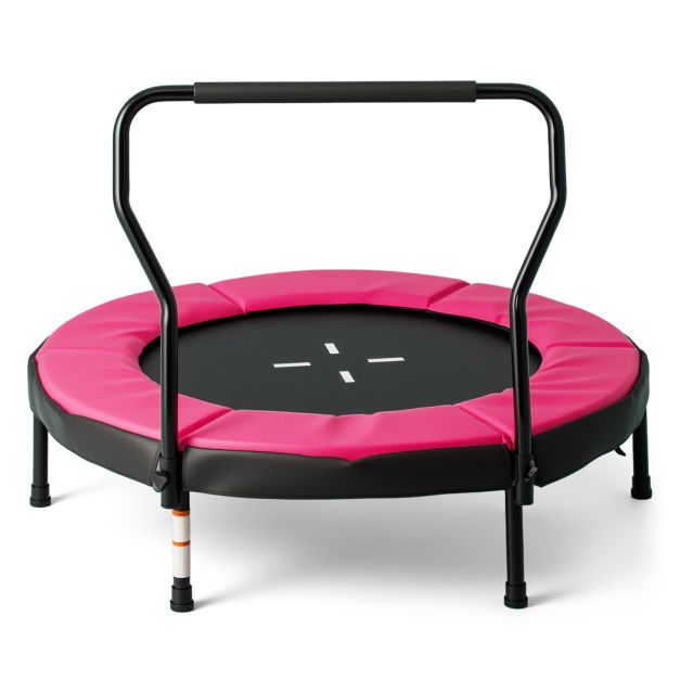 Fitness Trampoline for Kids with Handlebar – Indoor & Outdoor Use