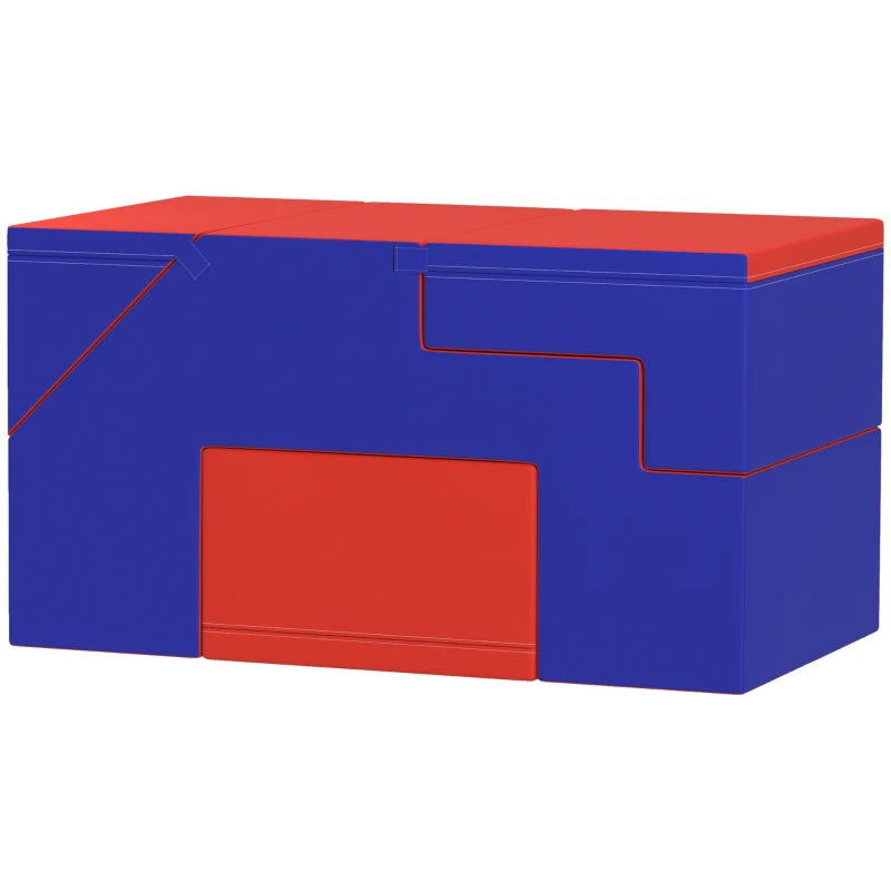 Soft Indoor Play Set for Toddlers – Fun Climber Foam Blocks for Kids, 2-Piece, Dark Blue