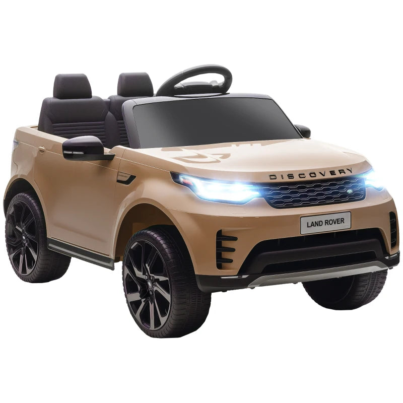 Land Rover Licensed 12V Kids Electric Car with Remote, Suspension, Lights & Music