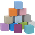 Colorful Soft Foam Stacking Blocks for Kids – Fun and Safe Building Toy, 12 Pieces, Blue