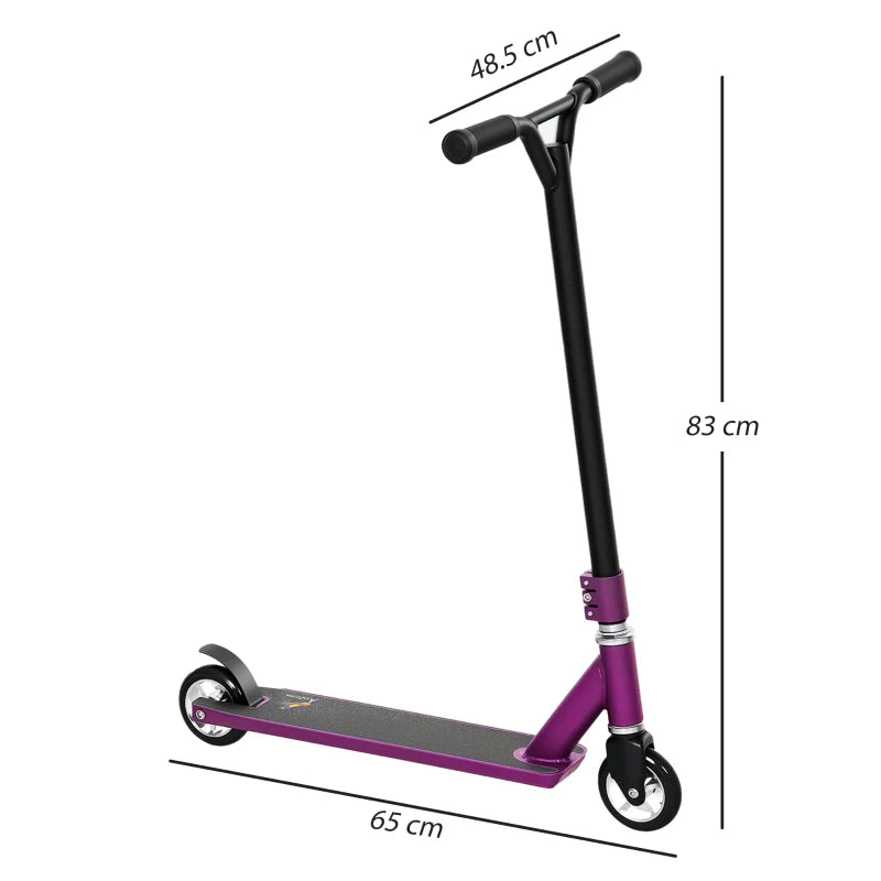 360° Trick Scooter – Lightweight Aluminium, ABEC 7, Purple