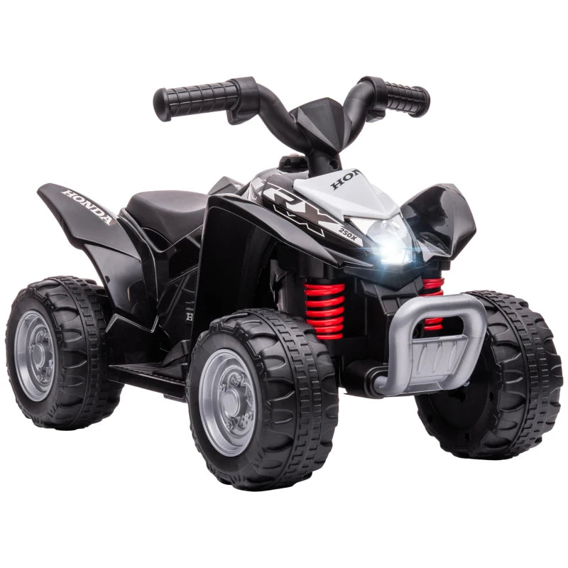 Kids Electric Quad Bike Ride-On ATV with 6V Power – Black, Ages 1.5 to 3 Years