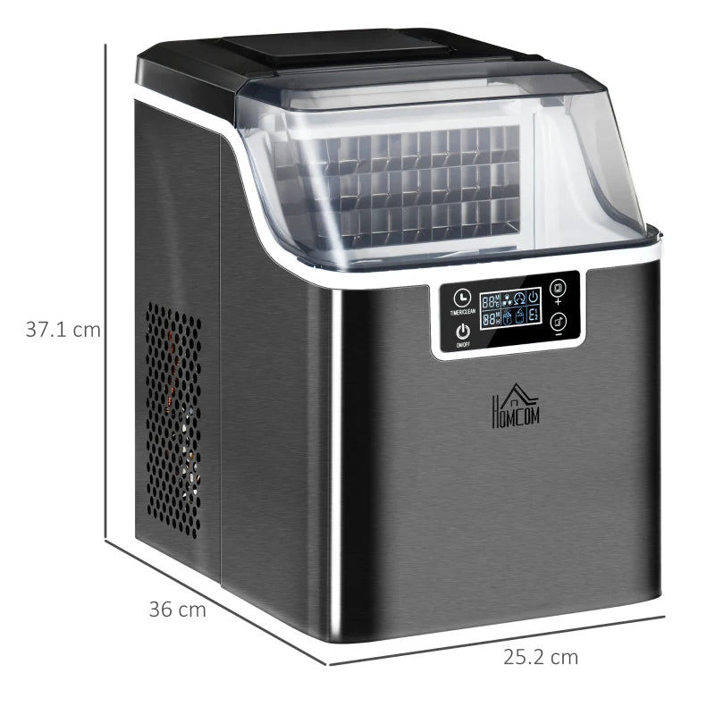 3.2L Black Ice Machine – Compact with LCD Display & Included Accessories