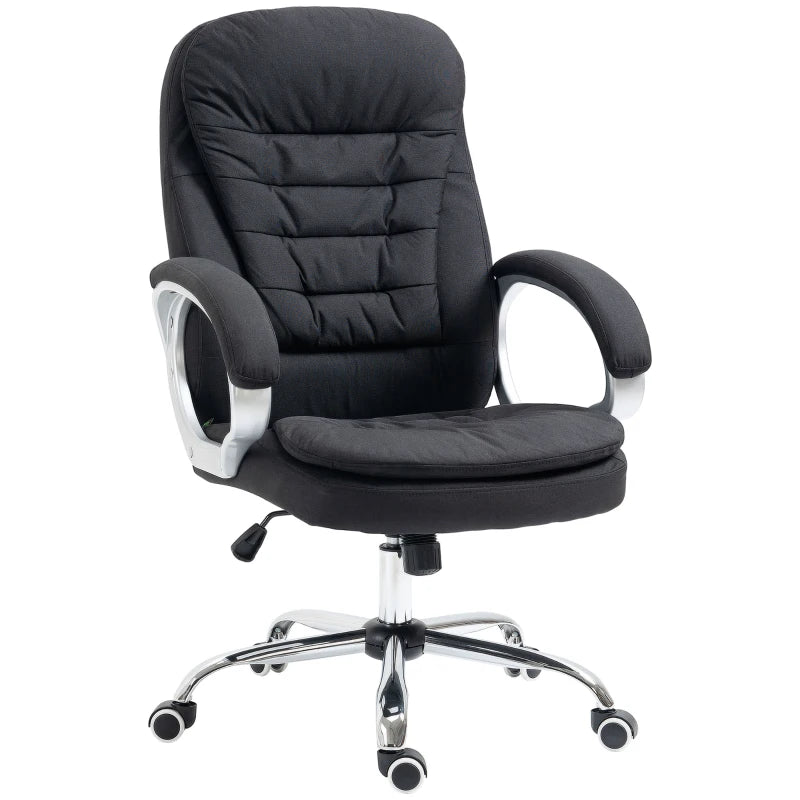 Black Executive Office Chair with Height Adjustment