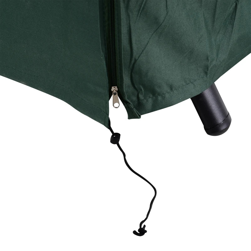 Three-Seater Swing Chair Protective Cover, 205 x 124 cm Deep Green, Water Resistant