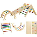 Multicoloured Toddler Climbing Frame with Ramp & Arch, 5-in-1 for Ages 18-48 Months