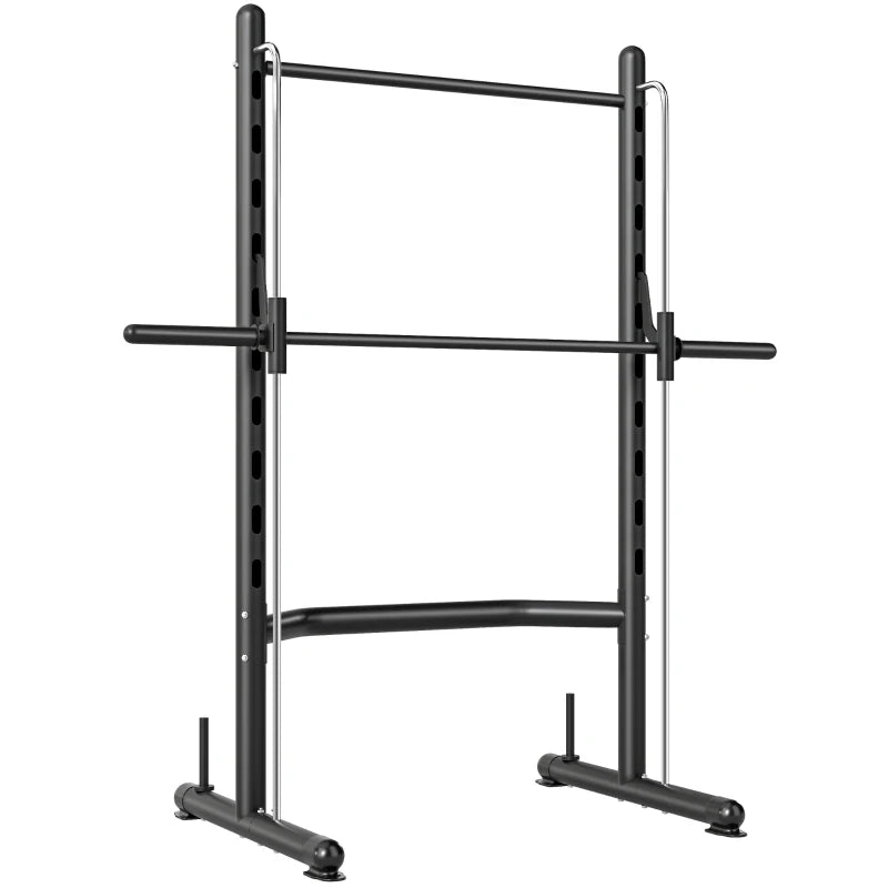 Home Gym Squat Rack – Adjustable with Pull-Up Bar