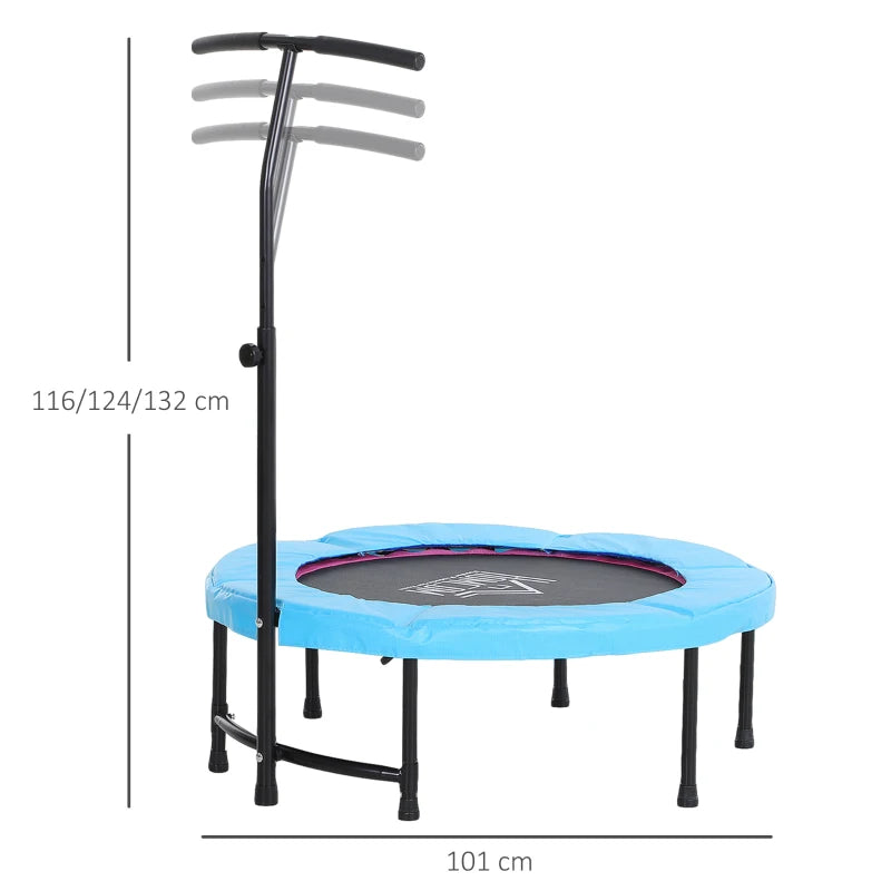 40" Rebounder Trampoline for Indoor Workout – Blue
