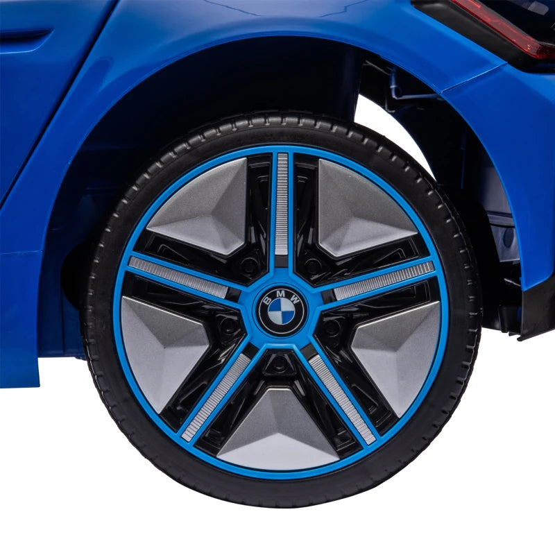 12V Licensed BMW i4 Kids Ride-On Car with Remote & LED Lights – Blue Color
