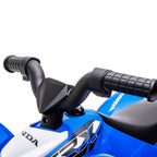 Blue 6V Electric Quad Bike for Toddlers, Honda Licensed ATV Ride-On, Ages 1.5-3