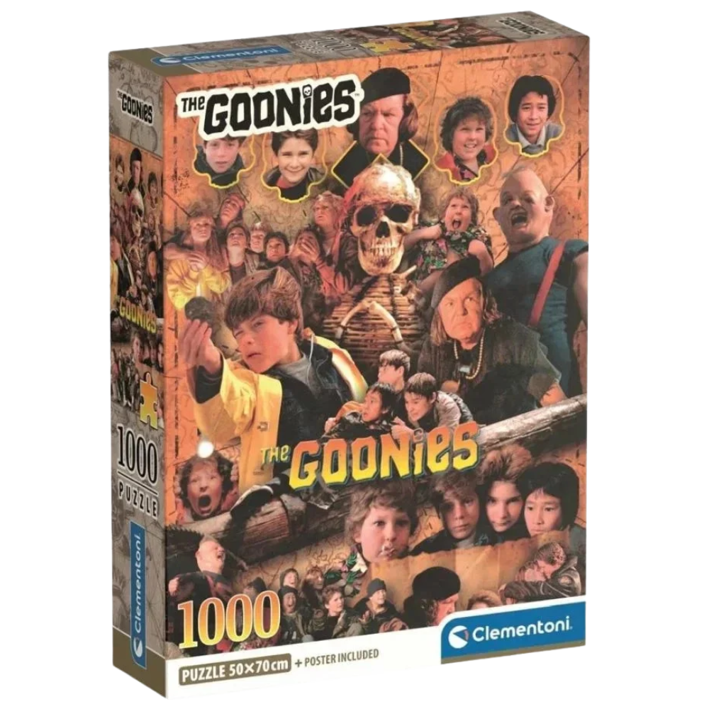 Clementoni The Goonies Jigsaw Puzzle 1000 Pieces Premium Quality Movie-Themed Puzzle