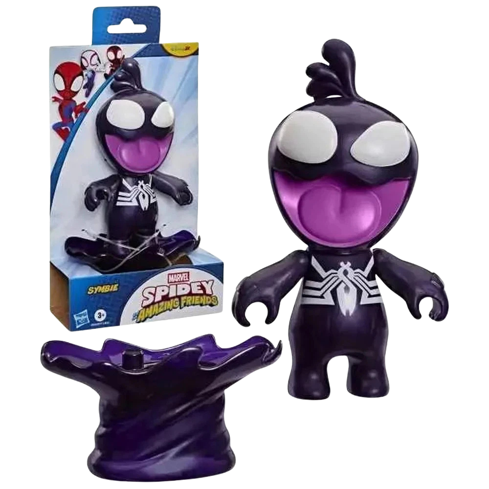 Hasbro Spidey and His Amazing Friends Symbiote Figure Toy for Kids, Marvel Superhero Play