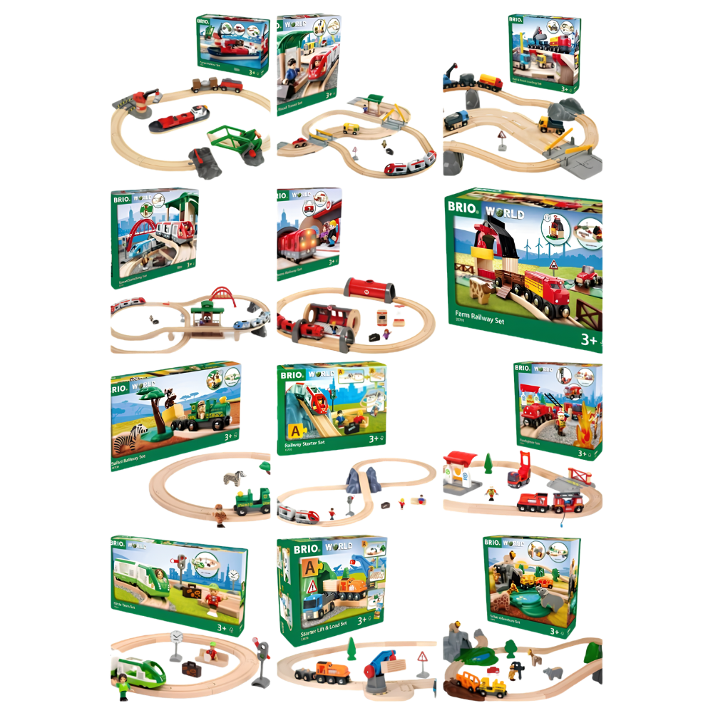 Brio Train Set Bundle Choose from the Complete Collection of Brio Train Sets & Railway Accessories