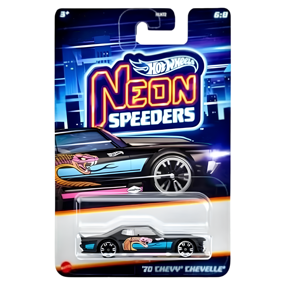 Hot Wheels Neon Speeders 1:64 Die-Cast Cars Mattel 2025 Choose Your Favourite Model Collectible Toy Car