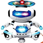 Smart Space Stunt Spin Dancing Robot Electronic Walking Music Light Toy