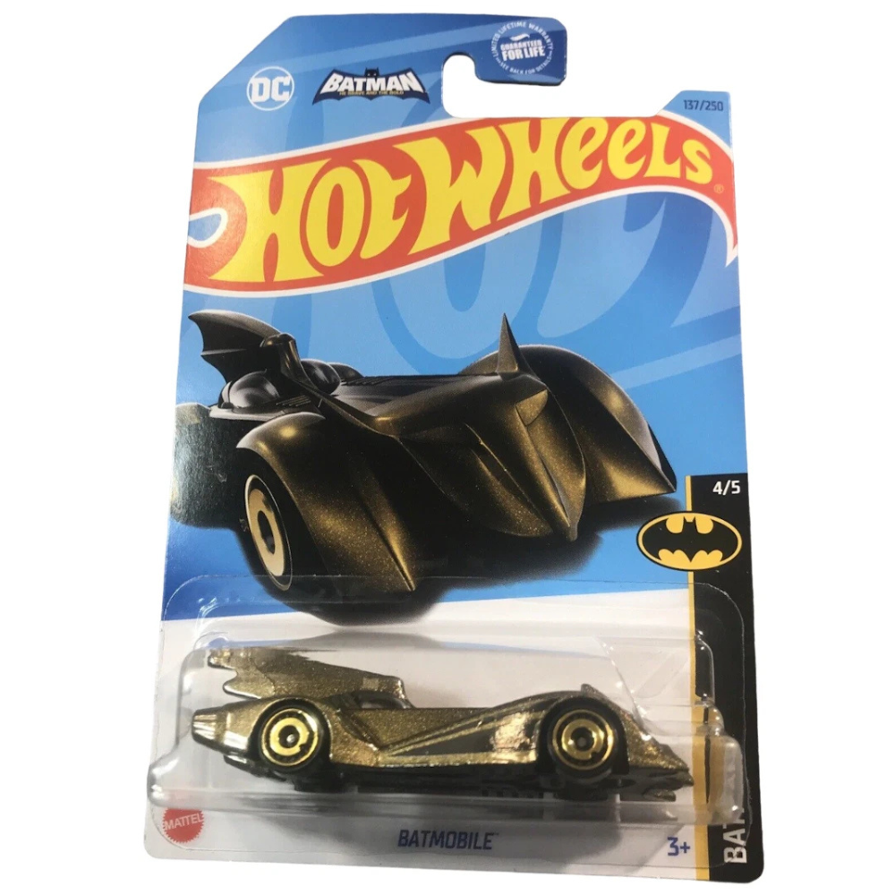 Hot Wheels DC Batman Batmobile Die-Cast Vehicle Collectible Toy Car Mattel