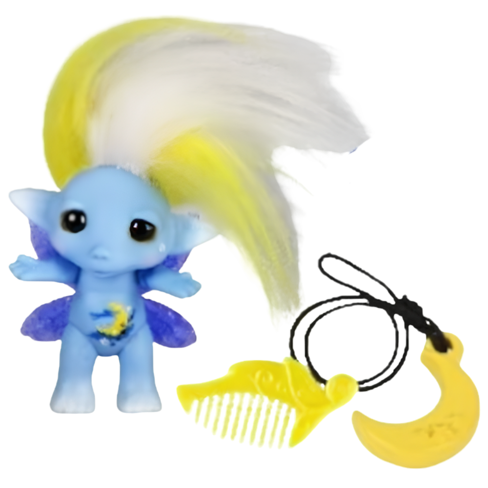 The Zelfs Lunanne Medium Collectible Doll with Hair Accessories Comb Charm Kids Toy
