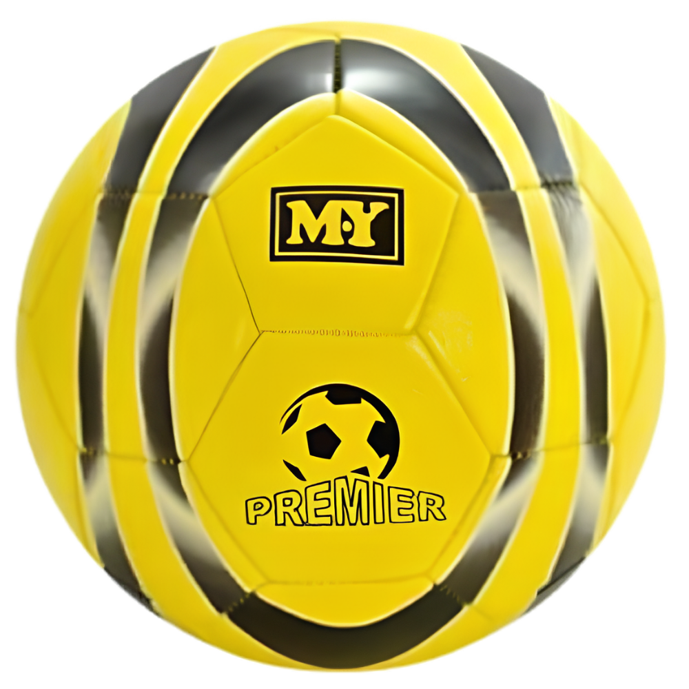 Toyland 8 Inch Yellow & Black Striped Football Outdoor Kids Sports Toy 3+