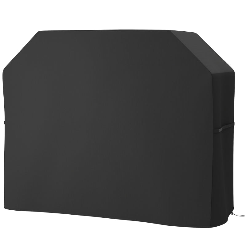 Black Plastic Coated Protective Grill Cover – Durable, Weather Resistant, 147x61cm