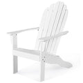 Acacia Wood Adirondack Lounger Chair with Ergonomic Slatted Design