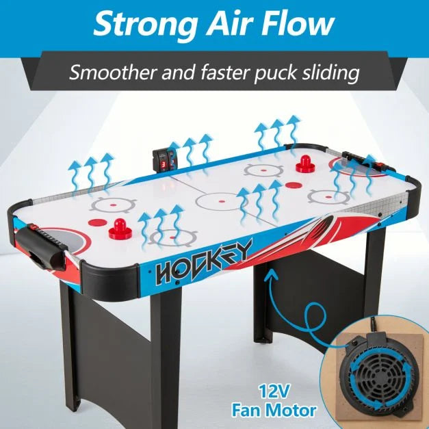 LED Air Hockey Table with 12V Motor – Fast & Exciting Game Fun