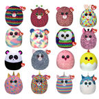 Official Ty Squish-A-Boo 10" Plush Soft Toy Cushion Pillow Cuddly Gift Collection