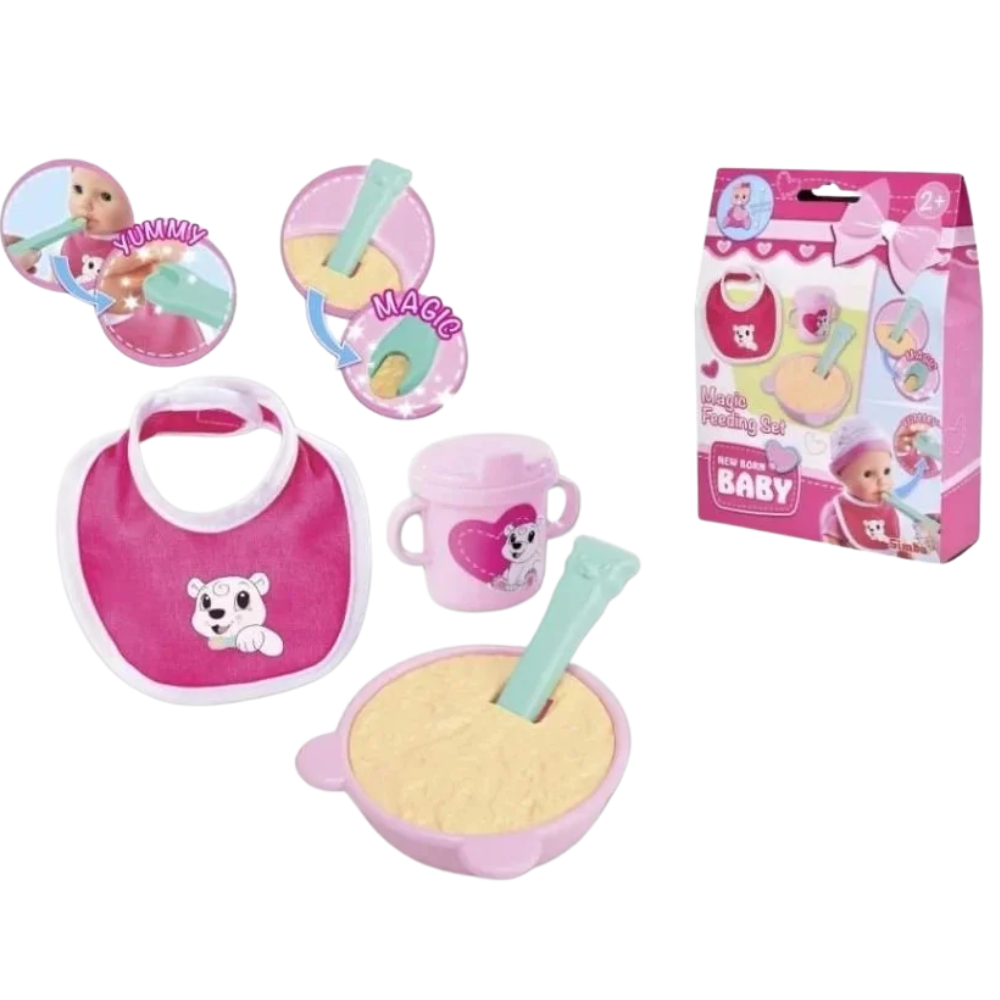 Simba Feeding Accessories Toy Set for Children Pretend Play Gift for Imaginative Roleplay Fun