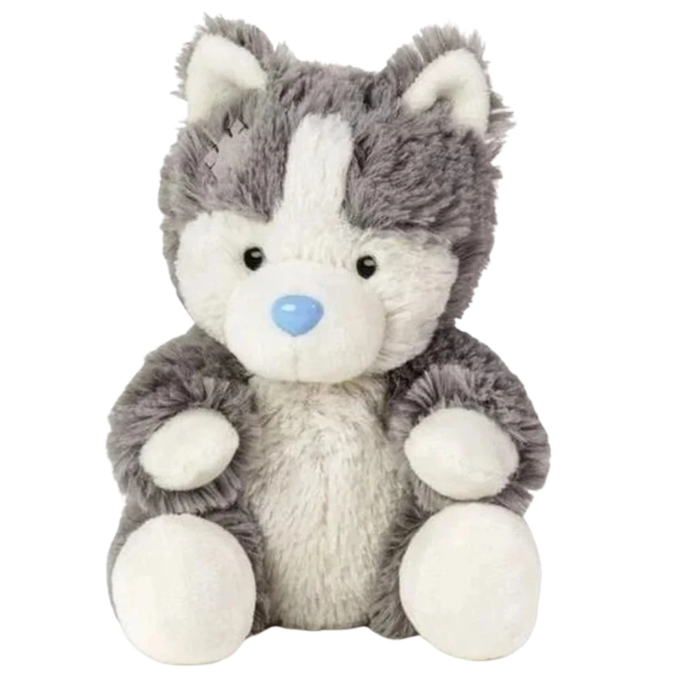 Friend of the Blue Nose Husky North Plush Toy Soft Stuffed Husky Animal Companion Gift for Kids