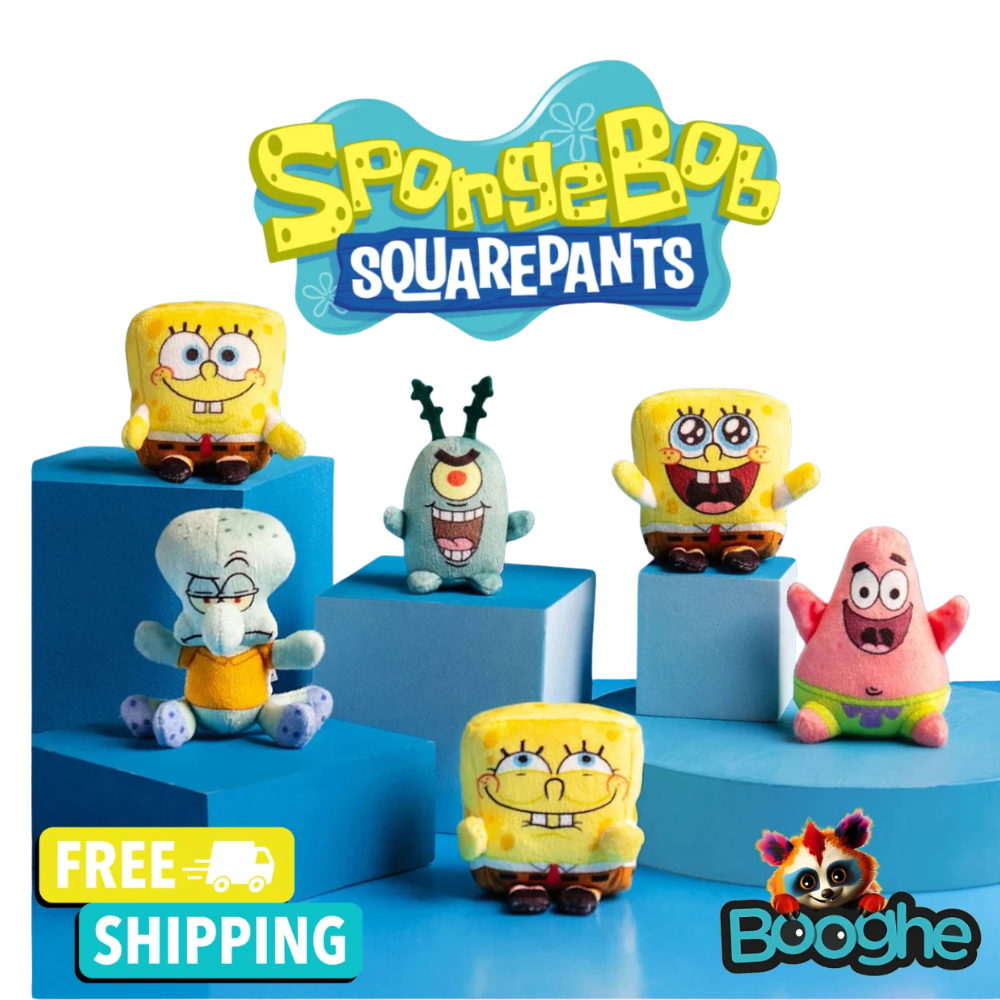 Spongebob Squarepants Plush Toys Soft Stuffed Cuddly Characters for Kids Fans & Collectors