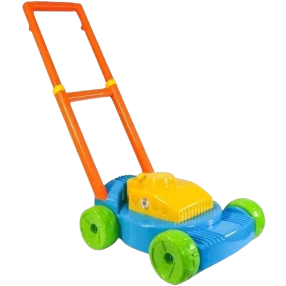 Pebble Hug Auto Bubble Mower Toy Portable Lightweight Push Along Outdoor Bubble Maker for Kids