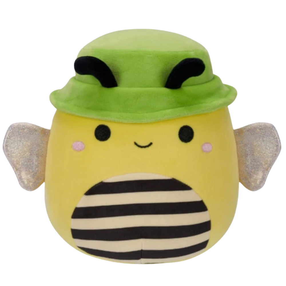 Squishmallows Sunny the Bee 7.5-Inch Plush Soft Toy, Cute Cuddly Stuffed Animal