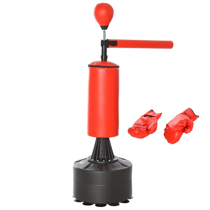 Boxing Stand 155-205cm – Speed Ball, Rotating Arm, Fillable Base