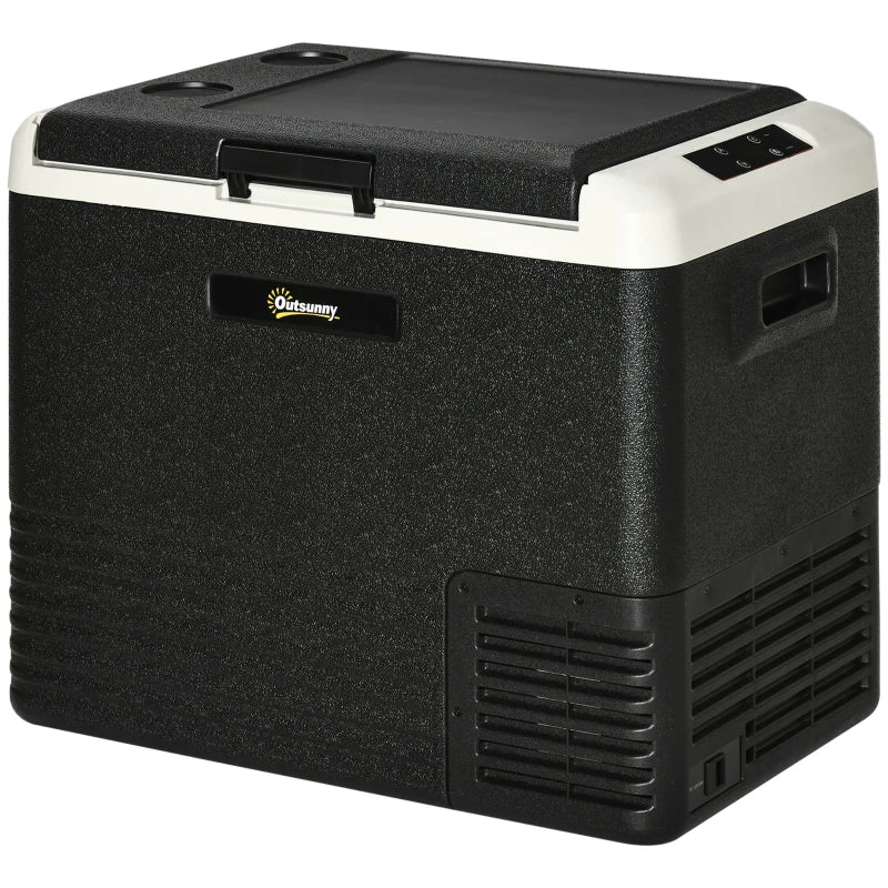 50L Electric Car Fridge Freezer – 12/24V DC & 110–240V AC