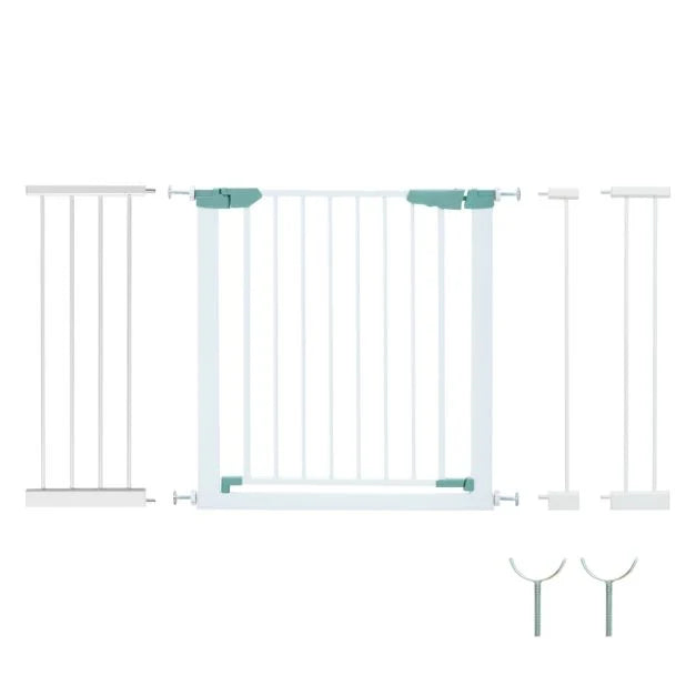 Wide Baby Safety Gate for Openings 80–123 cm | Secure & Adjustable