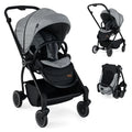 Foldable Baby Stroller with Reversible Seat – Infant Pram Stroller