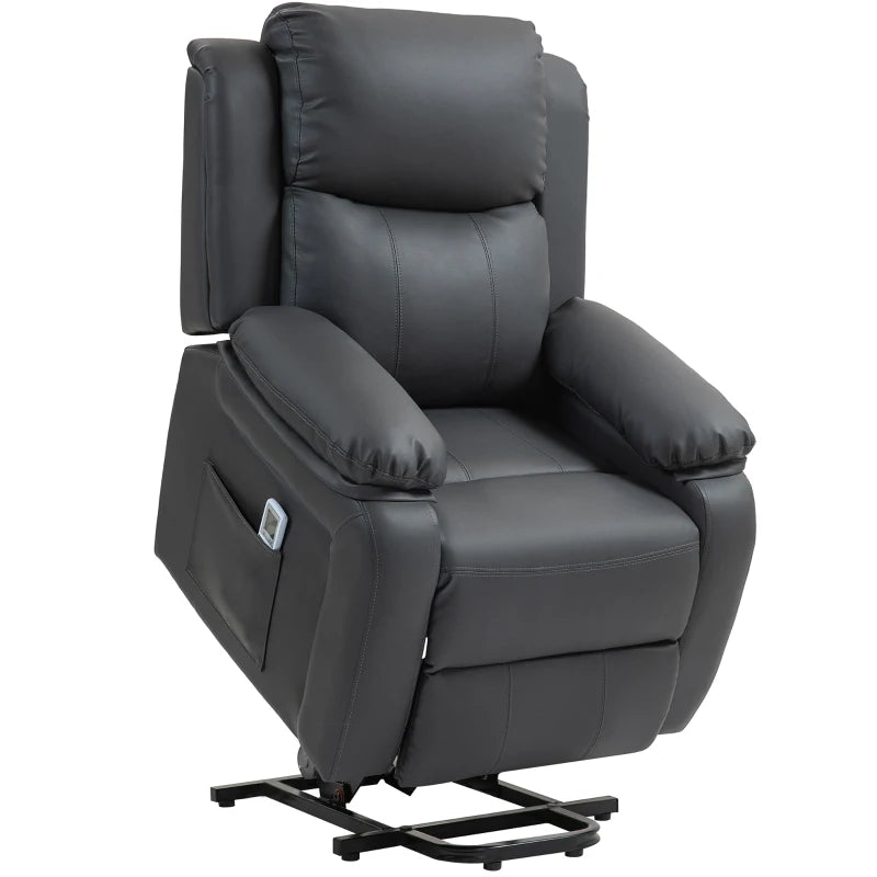 Electric Riser Recliner Chair w/ Massage, Heat & Remote
