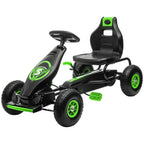 Durable Kids Pedal Go Kart with Inflatable Tires and Adjustable Seat – Perfect Gift