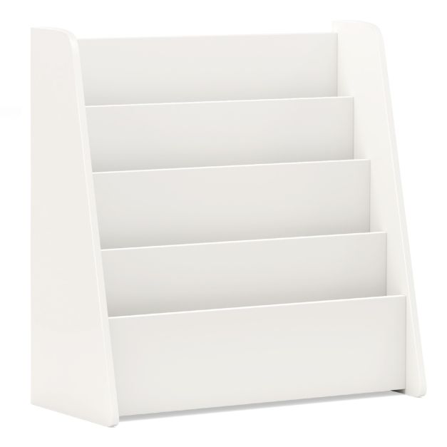 Children’s 4-Tier Bookshelf with Deep Storage Compartments